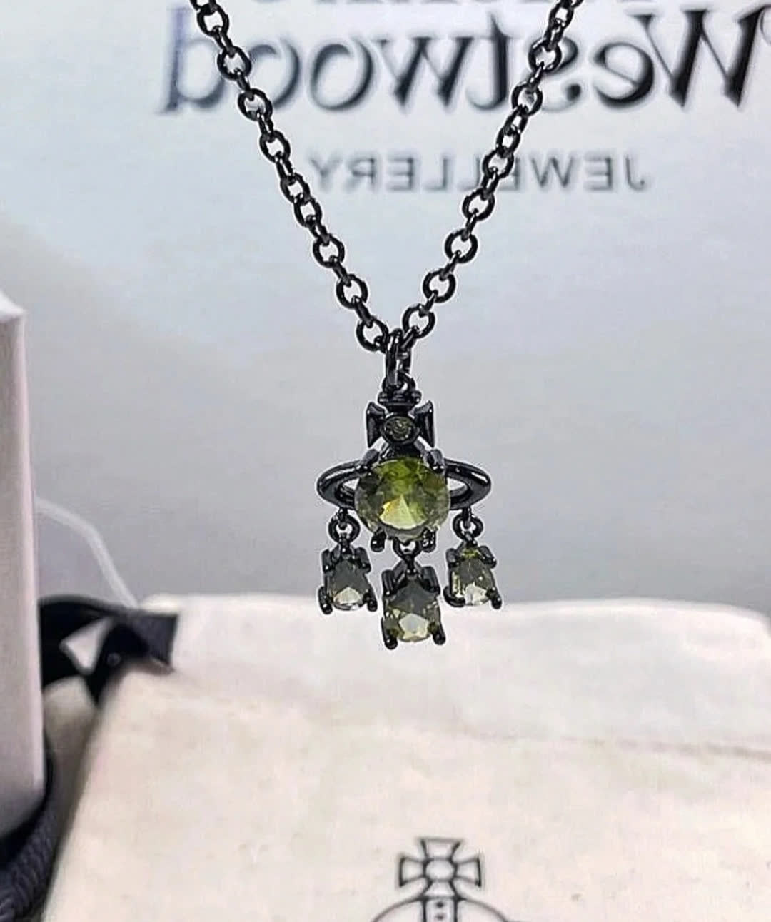 Vivienne Westwood Crystal Star Pendant Necklace